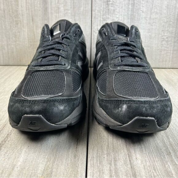 New Balance 990v5 USA Black Athletic Shoe Comfort Sneaker Mens Size 12 EE Wide - Picture 5 of 10